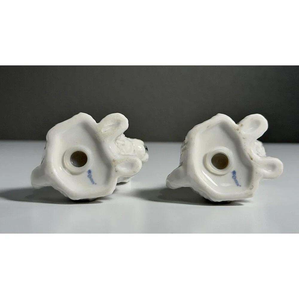 White Western Terrier Westie Salt Pepper Shaker Set
